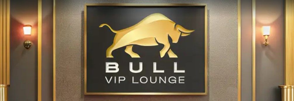 Banner för Bull Casino VIP Lounge.